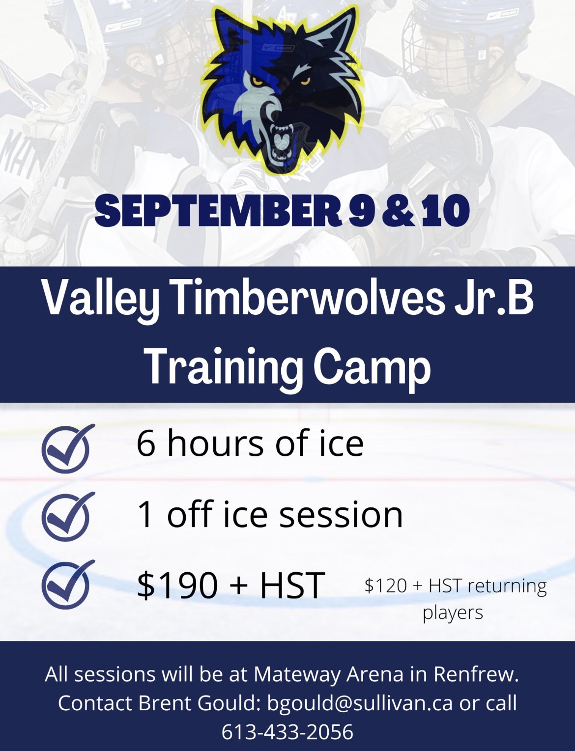 Valley Timberwolves 2022 Training Camp